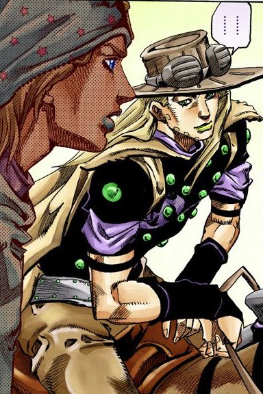 gyro looking at johnny